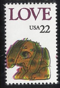 2202 22c MNH Error Color Misalignment