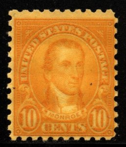 US Scott 591 Monroe PERF. 10 Mint NH single $90.00