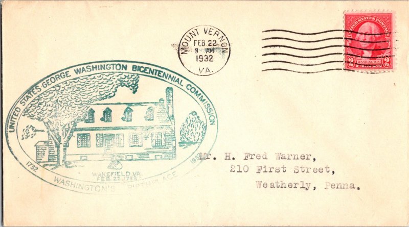 United States, Virginia, Washington Bicentennial