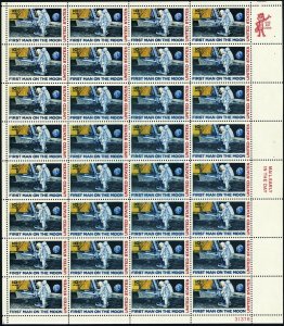 C76 Var, Mint NH 10¢ Over Inking Error In Sheet of 40 Stamps - Stuart Katz