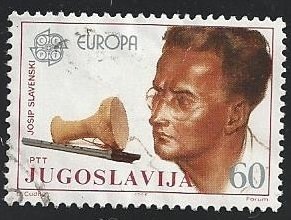 Yugoslavia #1732 60d Europa - Josip Savenski, Composer