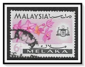 Malacca #70 Sultan & Flowers Used