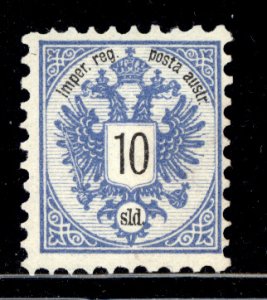 Austria Turkey 1883  Scott #11 MNH