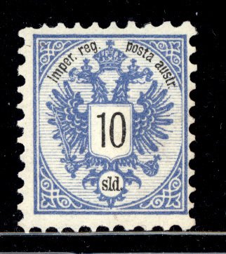 Austria Turkey 1883  Scott #11 MNH