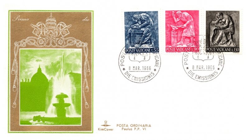 Vatican City, Worldwide First Day Cover