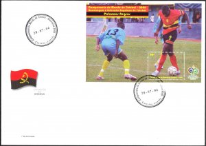 Angola 2006 Football Soccer Germany 2006 S/S FDC