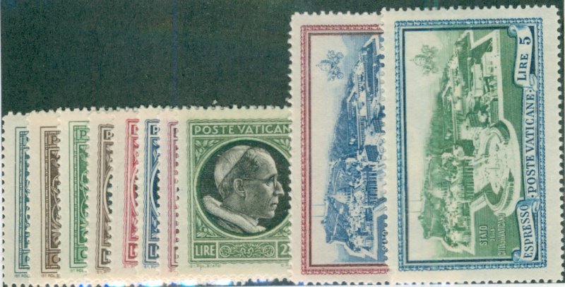 Vatican 91-8,E5-6 NH SET CV $3.45 BIN $2.00