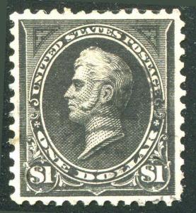 #261 $1 Perry 1894 TYPE 1 USED LIGHT CANCEL