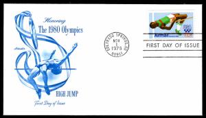 US C97 Summer Olympics Artmaster U/A FDC