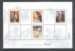 Canada #2343 Christmas  SS(4) MNH CV$7.75