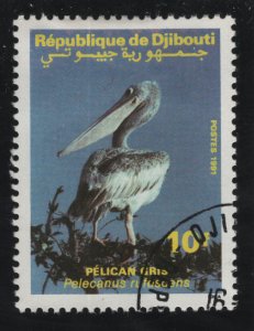 Djibouti 676 Pelecanus Rufescens 1991