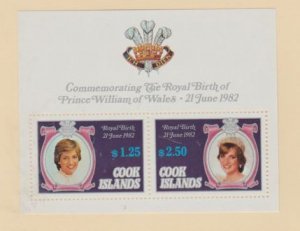 Cook Islands Scott #682c Stamps - Mint NH Souvenir Sheet