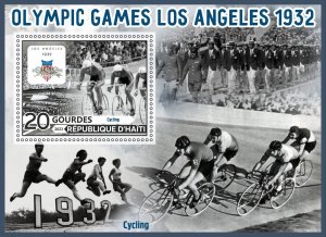 Stamps.Olympic Games 1932 LA 6 sheets  perforated 2023 year
