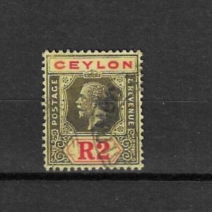 CEYLON 1927/9 SG 355 USED Cat £14