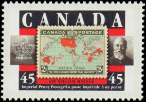 Canada #1722, Complete Set, 1998, Stamp on Stamp, Never Hinged