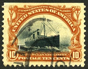 U.S. #299 USED CREASES THIN