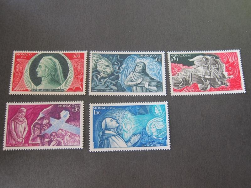 Monaco 1966 Sc 624-8 set MNH