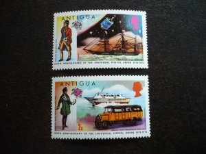 Stamps - Antigua - Scott# 335,336 - Mint Never Hinged Part Set of 2 Stamps