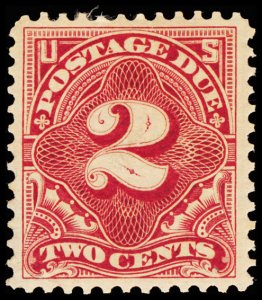 U.S. POSTAGE DUE J39  Mint (ID # 108054)
