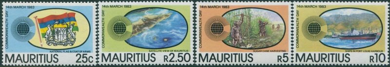 Mauritius 1983 SG653-656 Commonwealth Day set MNH