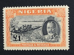 MOMEN: NIGERIA SG #45 MINT OG NH LOT #61114