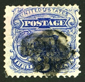 U.S. #124 USED