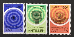 Netherlands Antilles 1982 #479-81, Air Traffic, MNH