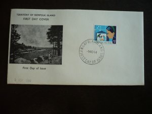 Postal History - Norfolk Island - Scott# 68 - First Day Cover