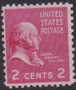 806 John Adams MNH