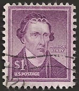 # 1052a USED DRY PRINT PATRICK HENRY