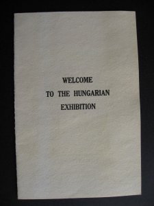 Hungary Exhibition Souvenir folder HUNGEXPO 70s era?