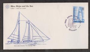 TURKEY 3 FDCs With Ship Stamps & Ship Cachets - Fleetwood Covers