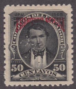 Ecuador O32 President Vicente Rocafuerte O/P 1895