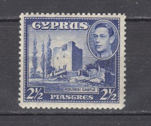 J44132 JL Stamps 1938-44 cyprus mh #148 king