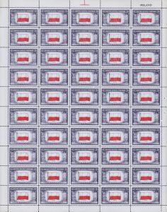 United States Scott 909-921 Full Sheets (1943-44) Mint NH VF K