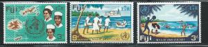 Fiji 257-9 1968 20th WHO set MNH