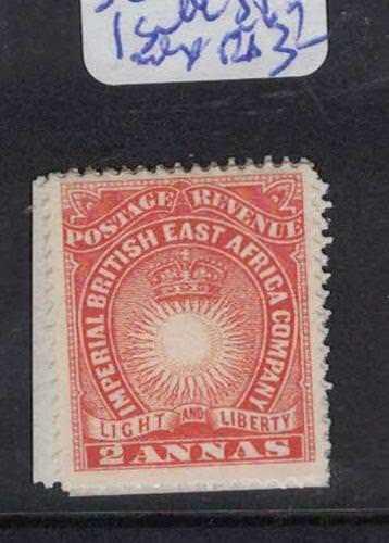 British East Africa SG 6, 1 Straight Edge (varying Sides) MOG (7drr) 