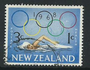 New Zealand SG 888 Fine Used