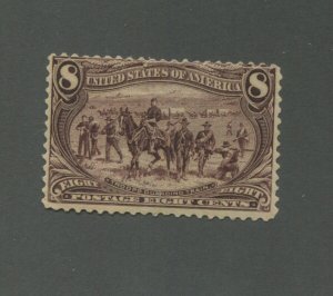 United States Postage Stamp #289 Mint Hinged F/VF OG