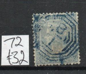 INDIA Indian 1855- sg no 72 cv 40 + gbp fine stamps qv stamps 