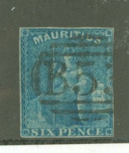 Mauritius #18 Used Single