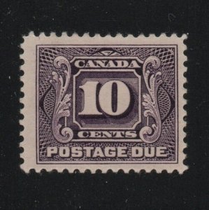 Canada Scott J5 Ten-Cent Postage Due Mint Hinged 2021 cv $100