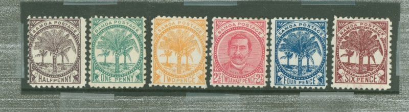 Samoa (Western Samoa) #9a/17v  Multiple