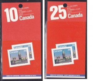 Canada Booklets 1165a and b