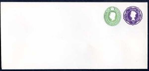 ESC983 QEII and KGVI Two Colour Stamp To Order Envelope