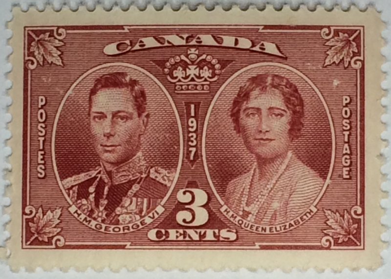 CANADA 1937 #237 King George VI Coronation - MH