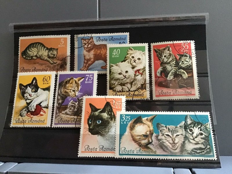 Romania 1965 Cats used Stamps  R23291