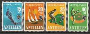 Netherlands Antilles 1978 Sc B151-4 set MNH