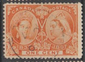 Canada Scott #51-52 Stamp - Used Set