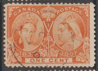 Canada Scott #51-52 Stamp - Used Set